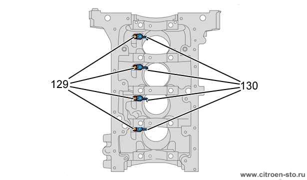 Разборка : Двигатель 2.8. Разборка узлов в сборе шатунов/поршней